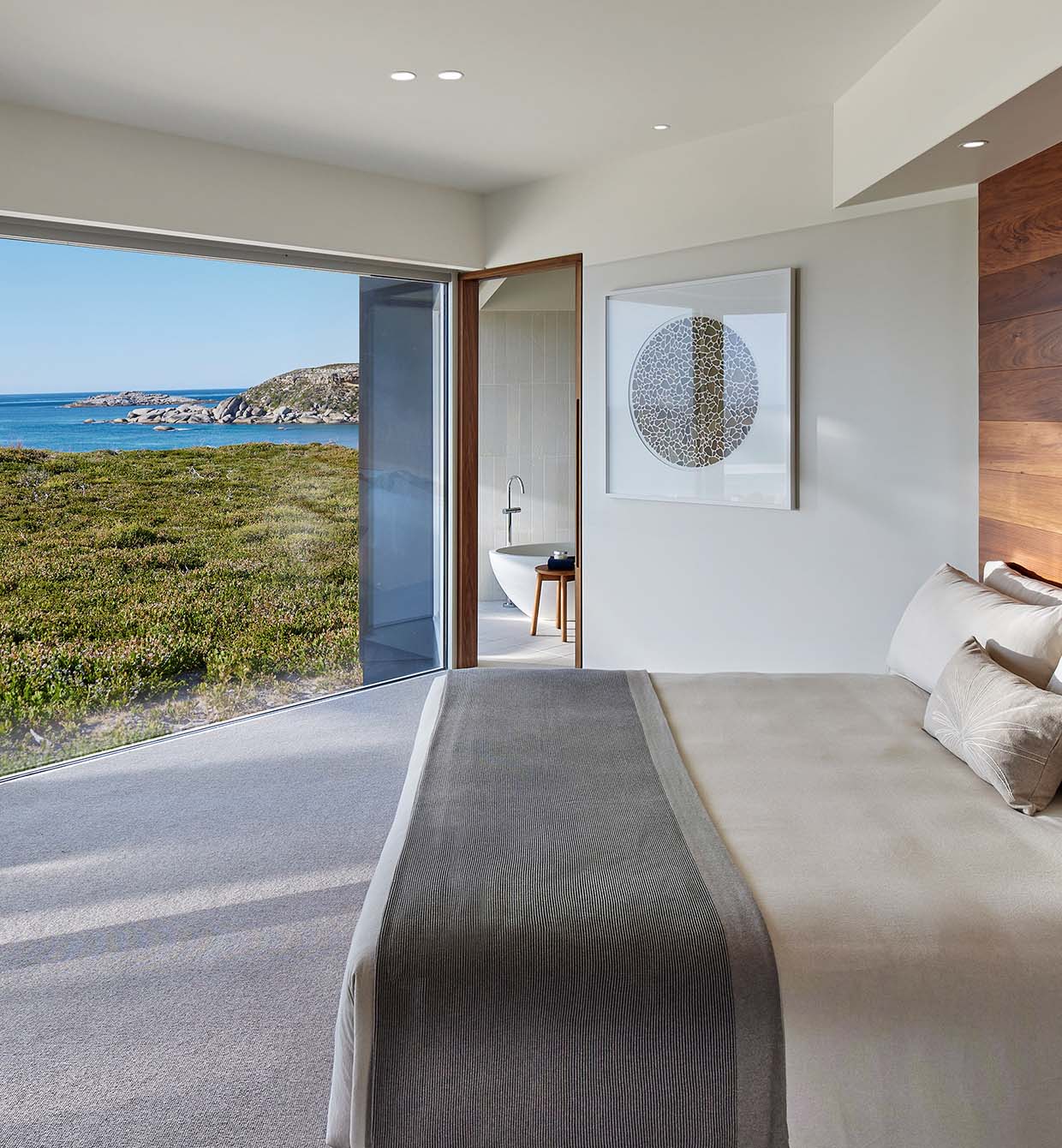 Bedrooms and ensuites Left